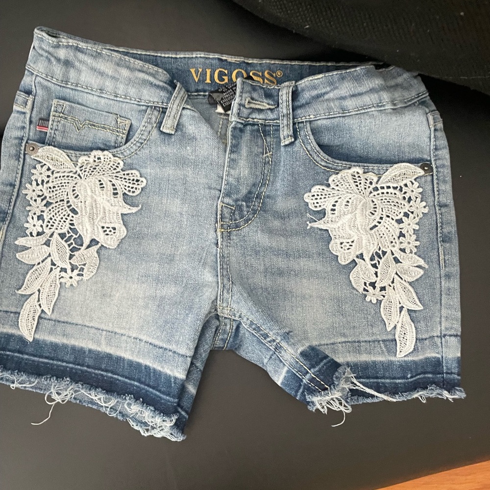 Girls shorts size 8